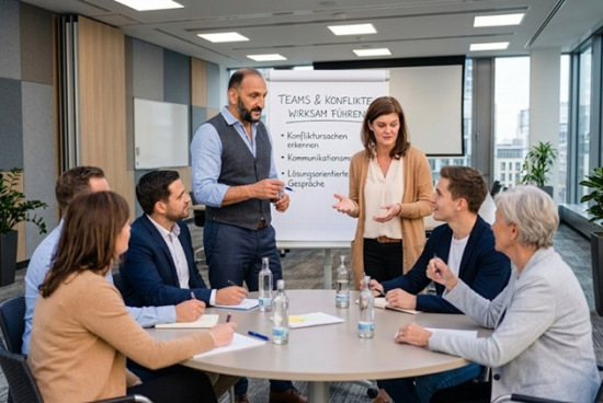 Kommunikationstraining mit Gruppenarbeit und professioneller Gesprächsführung