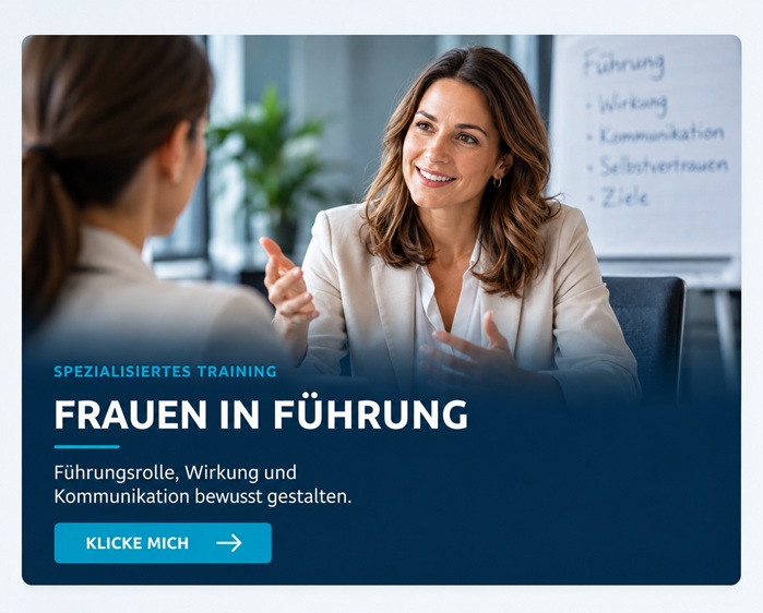Frauen in Führung – Führungstraining zu Führungsrolle, Wirkung und Kommunikation