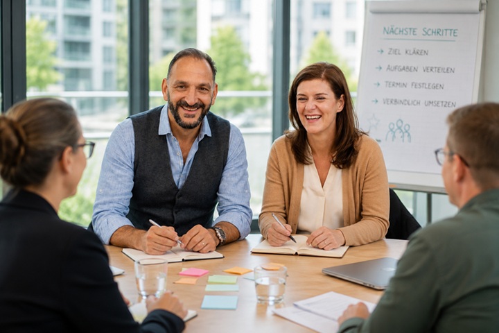 Kommunikationstraining für verbindliche Absprachen, Meetings und gute Zusammenarbeit